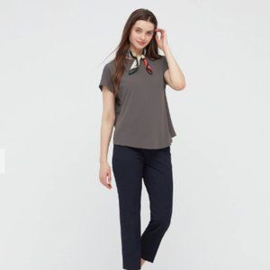Uniqloe Crepe Jersey Crew Neck